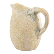 Clayre &amp; Eef | Decoratieve Schenkkan Geel Groen 20x15x20 cm | 6TE0576