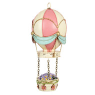Clayre &amp; Eef | Decoratie luchtballon Roze Beige &oslash; 14x29 cm | 6Y5878