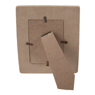 Clayre & Eef | Fotolijst Bruin Beige 21x2x26 cm / 13x18 cm | 2F1297