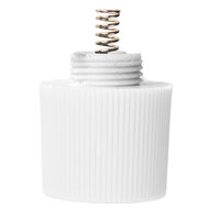Clayre &amp; Eef | Kaars met LED set van 2 Rood &oslash; 3x25 cm / 2xAAA | 6CA0001R
