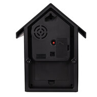 Clayre & Eef | Wandklok Zwart 20x10x26 cm / 3xAA | 6KL0838Z