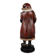 Clayre & Eef | Kerstdecoratie Kerstman Rood Groen 15x13x40 cm | 6PR1106