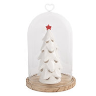 Clayre & Eef | Stolp Transparant ø 17x27 cm | 6GL5361