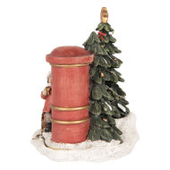 Clayre &amp; Eef | Decoratie kind bij brievenbus LED Rood Groen 16x12x14 cm | 6PR5373