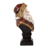 Clayre & Eef | Kerstdecoratie Beeld Kerstman Rood 10x8x17 cm | 6PR5589