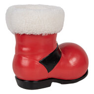 Clayre &amp; Eef | Decoratie Laars Rood Wit 25x15x22 cm | 6PR5683