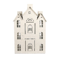 Clayre &amp; Eef | Decoratie Huis Beige 26x16x40 cm | 6Y5930