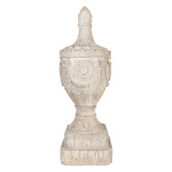 Clayre &amp; Eef | Decoratie Ornament Beige 25x25x75 cm | 5MG0066