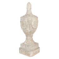 Clayre &amp; Eef | Decoratie Ornament Beige 25x25x75 cm | 5MG0066