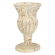 Clayre &amp; Eef | Bloempot Binnen Beige Bruin &oslash; 27x43 cm | 6MG0122