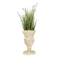 Clayre &amp; Eef | Bloempot Binnen Beige Bruin &oslash; 27x43 cm | 6MG0122