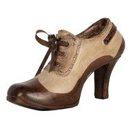 Clayre &amp; Eef | Decoratie Schoen Beige Bruin 19x7x12 cm | 6PR5570