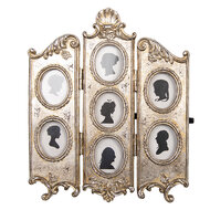 Clayre &amp; Eef | Fotolijst Zilverkleurig 19x2x23 cm / 4x5 cm (7) | 2F1323