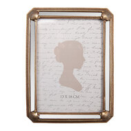 Clayre &amp; Eef | Fotolijst Goudkleurig 16x2x21 cm / 13x18 cm | 2F1343