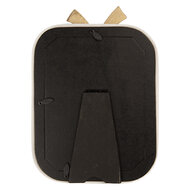 Clayre &amp; Eef | Fotolijst Wit Goudkleurig 17x2x24 cm / 13x18 cm | 2F1377