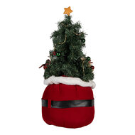 Clayre & Eef | Decoratie Kertboom met LED Rood ø 30x70 cm / 3xAA | 50829