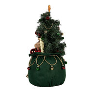 Clayre & Eef | Decoratie Kertboom met LED Groen ø 30x68 cm / 3xAA | 50830