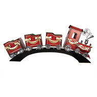 Clayre &amp; Eef | Decoratie Trein Rood 108x18x44 cm | 5Y1303