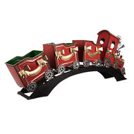 Clayre &amp; Eef | Decoratie Trein Rood 108x18x44 cm | 5Y1303