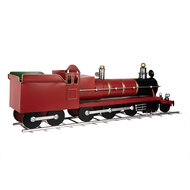 Clayre &amp; Eef | Decoratie Trein Rood 86x18x27 cm | 5Y1304