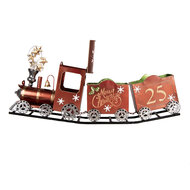 Clayre &amp; Eef | Decoratie Trein Rood 79x15x37 cm | 5Y1308