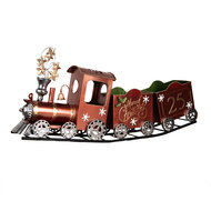 Clayre &amp; Eef | Decoratie Trein Rood 79x15x37 cm | 5Y1308