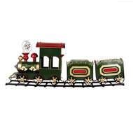Clayre & Eef | Decoratie Trein Groen 77x15x31 cm | 5Y1309