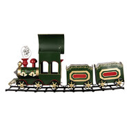 Clayre & Eef | Decoratie Trein Groen 77x15x31 cm | 5Y1309