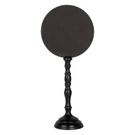 Clayre &amp; Eef | Decoratie Staande Spiegel Zwart 17x10x39 cm | 62S316
