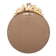 Clayre &amp; Eef | Wandspiegel Goudkleurig 18x3x22 cm | 62S337