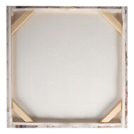 Clayre &amp; Eef | Wanddecoratie Beige Roze 51x3x51 cm | 66266