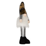 Clayre &amp; Eef | Decoratie Beeld Kabouter met LED Goudkleurig 8x12x56 cm | 66327