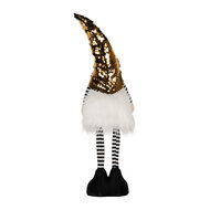 Clayre &amp; Eef | Decoratie Beeld Kabouter met LED Goudkleurig 8x12x56 cm | 66327