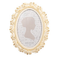 Clayre &amp; Eef | Fotolijst Beige Goudkleurig 15x2x20 cm / 10x15 cm | 2F1313