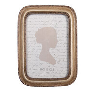 Clayre &amp; Eef | Fotolijst Beige Bruin 14x2x19 cm / 10x15 cm | 2F1335