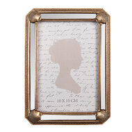 Clayre &amp; Eef | Fotolijst Goudkleurig 13x2x18 cm / 10x15 cm | 2F1342