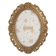 Clayre &amp; Eef | Fotolijst Goudkleurig 19x2x24 cm / 13x18 cm | 2F1348M