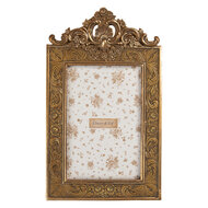 Clayre &amp; Eef | Fotolijst Goudkleurig 14x2x24 cm / 10x15 cm | 2F1349S