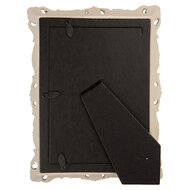 Clayre &amp; Eef | Fotolijst Blauw Wit 16x3x21 cm / 10x15 cm | 2F1355S