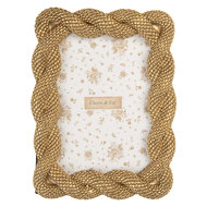 Clayre &amp; Eef | Fotolijst Goudkleurig 14x2x19 cm / 10x15 cm | 2F1374S