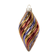 Clayre &amp; Eef | Kerstbal Meerkleurig &oslash; 6x13 cm | 6GL5103