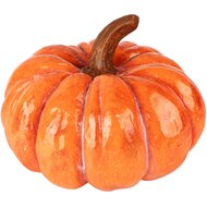 Dekoratief | Deco pompoen, oranje, keramiek, 31x31x23cm | A255181