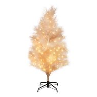 Dekoratief | Decoratieboom &#039;Royal Feathers&#039;, nude, 124 LED, 120cm | A255921