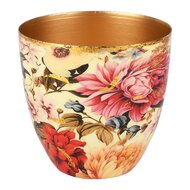 Dekoratief | Bloempot &#039;Blooming Bouquet&#039;, metaal, 13x13x13cm | A258058