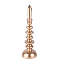 Dekoratief | Kaars &#039;Girandole&#039;, goud, LED, 10x10x32cm | A255939
