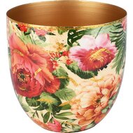 Dekoratief | Bloempot &#039;Blush Orangery&#039;, metaal, 17x17x18cm | A258054