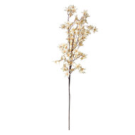 Clayre & Eef | Decoratie tak met bloemen Beige 15x7x112 cm | 5PL0136BE