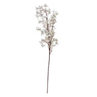Clayre & Eef | Decoratie tak met bloemen Wit 15x7x112 cm | 5PL0136W