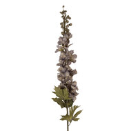 Clayre & Eef | Decoratie tak met bloemen Blauw Groen 6x6x77 cm | 5PL0163BL
