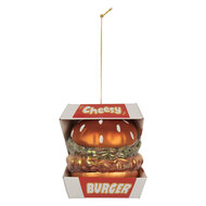 Clayre &amp; Eef | Kersthanger Rood Wit 7x7x8 cm | 6GL5247